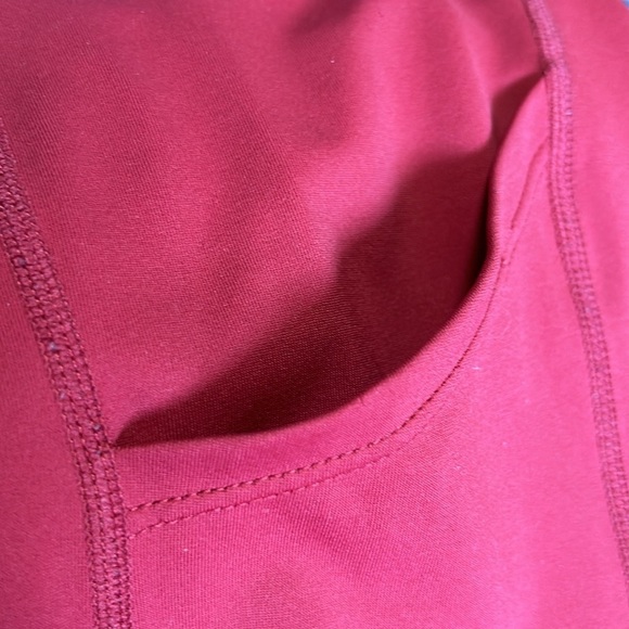 Zyia Merlot Reflective Dot‎  Light N Luxe Leggings  Size 2 - Picture 7 of 7